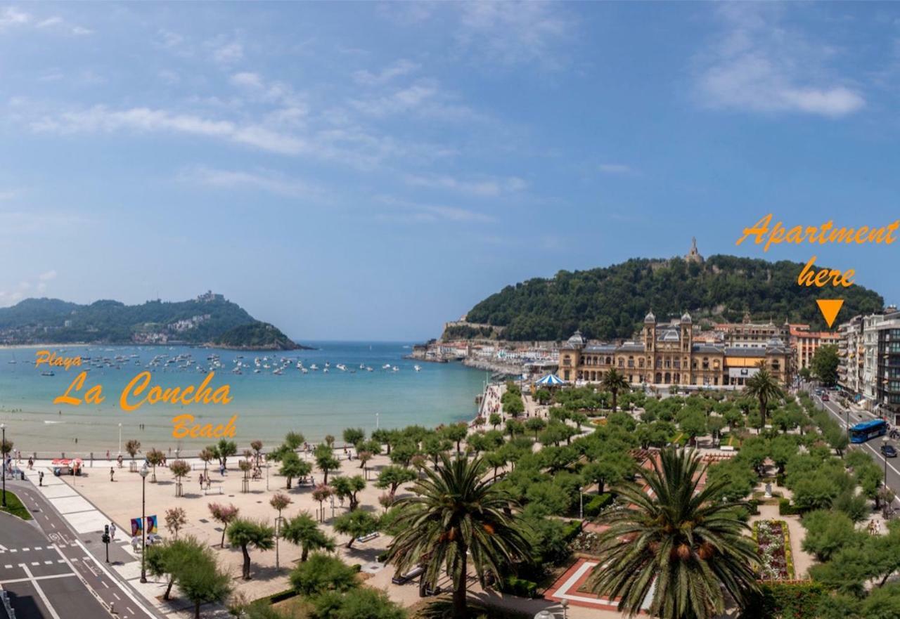 Luxury In Old Town Near Beach By Www,Sansebastianapartments,Es San Sebastián Zewnętrze zdjęcie